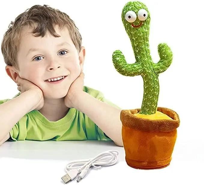 LED Musical Dancing & Mimicry Cactus Toy so Funny