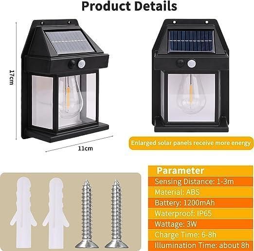 Solar Light Outdoor Wall Light Automatic Solar Light
